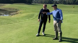 Inland linksbaan, ontworpen door Bruno Steensels